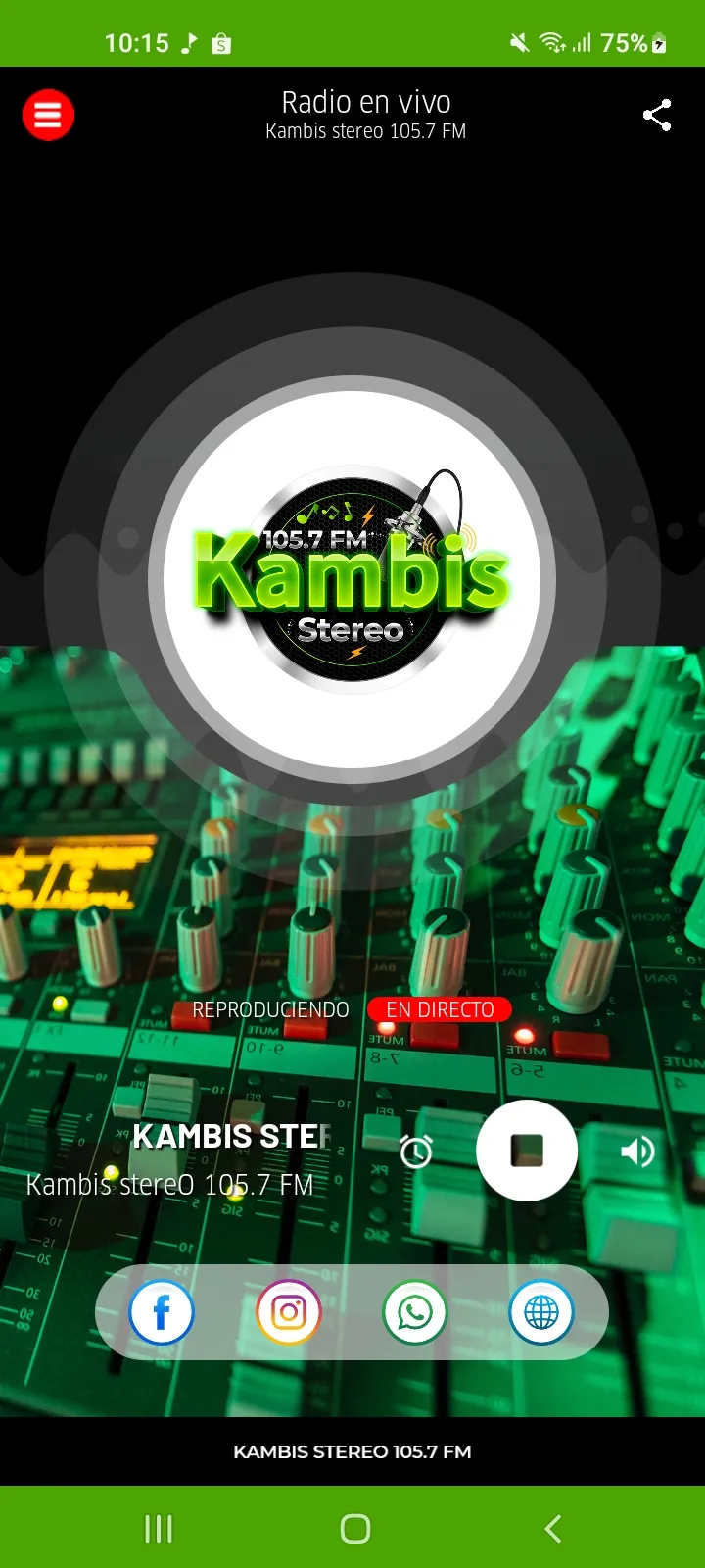 Kambis Stereo | Indus Appstore | Screenshot