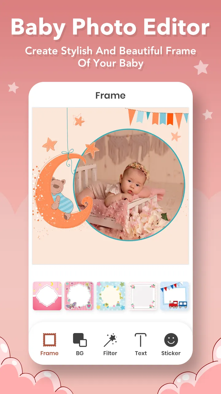 Baby Photo Editor : Tootsie Ba | Indus Appstore | Screenshot