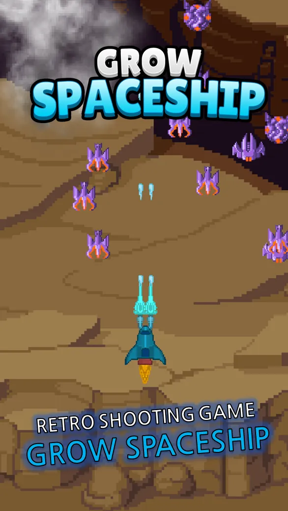 Grow Spaceship : Idle Shooting | Indus Appstore | Screenshot