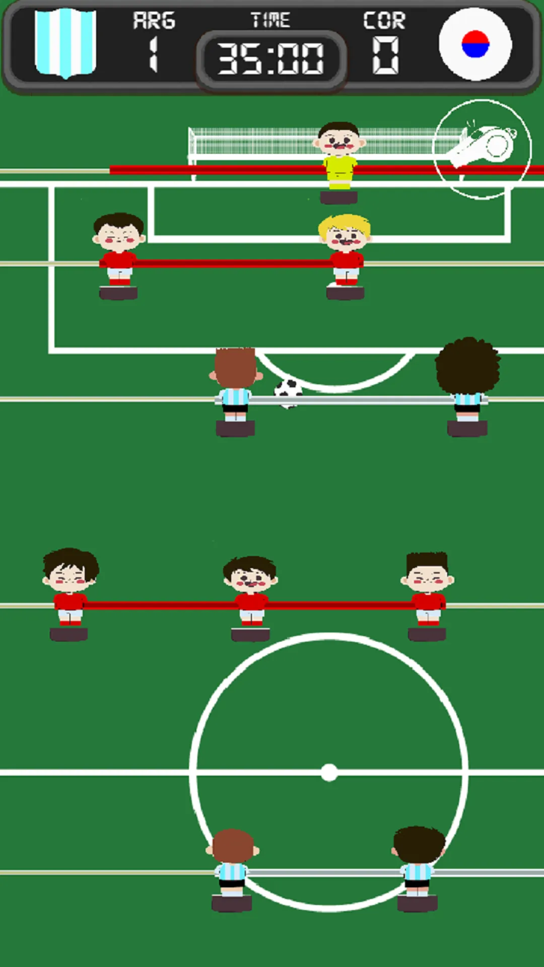 Pong Goal: 2D table soccer | Indus Appstore | Screenshot