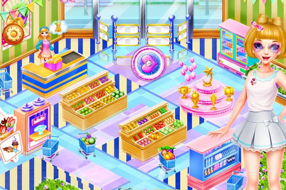 Supermarket Small Headed | Indus Appstore | Screenshot