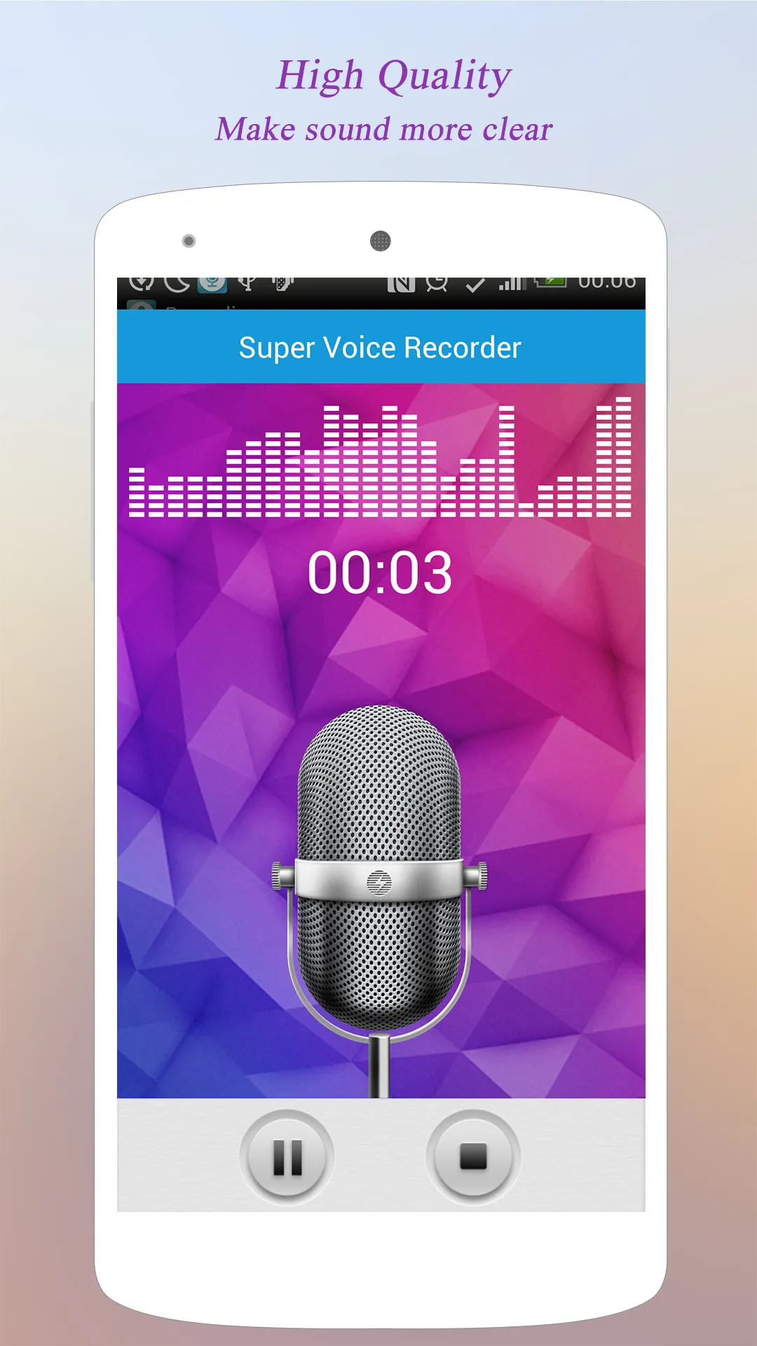 Super Voice Recorder | Indus Appstore | Screenshot