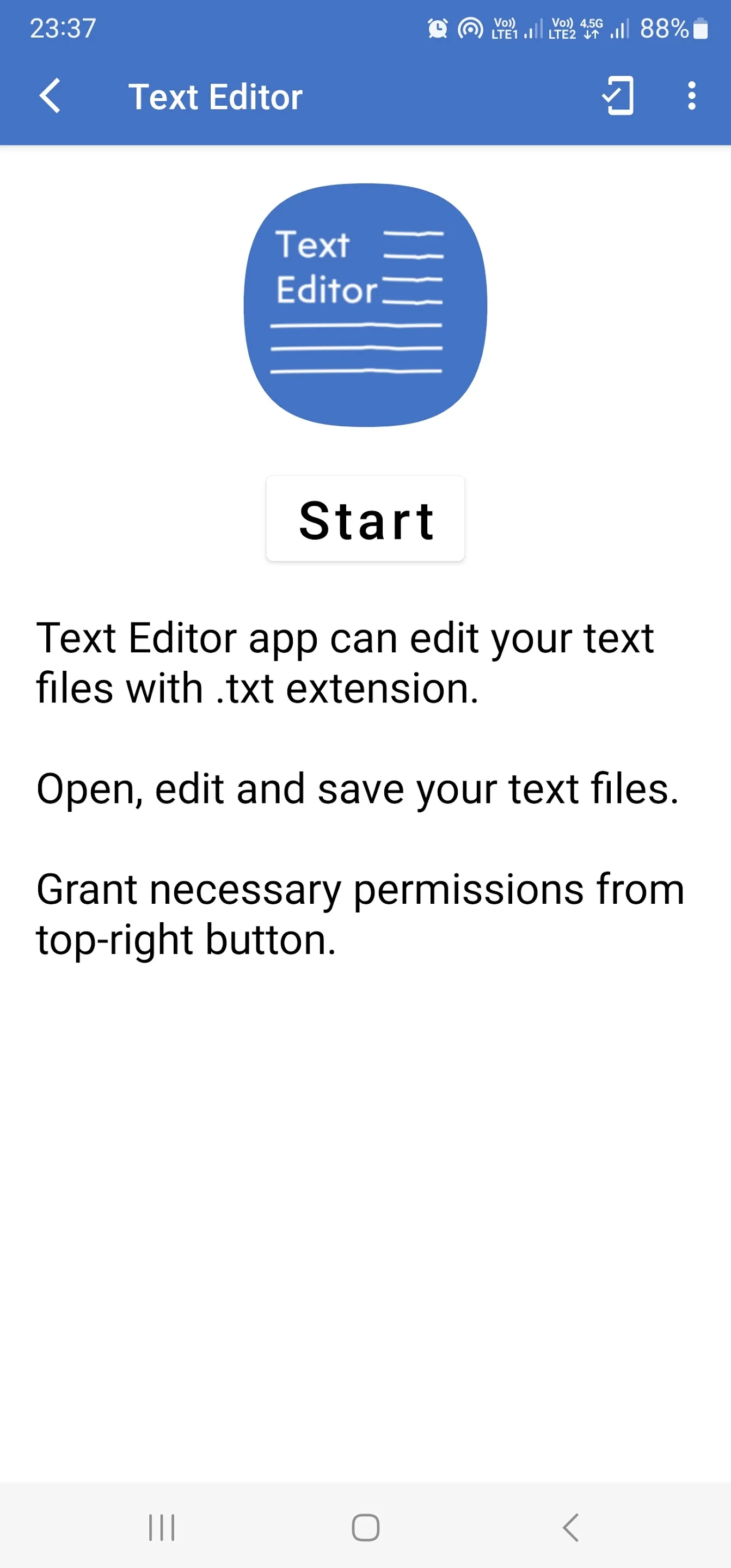 Text Editor | Indus Appstore | Screenshot