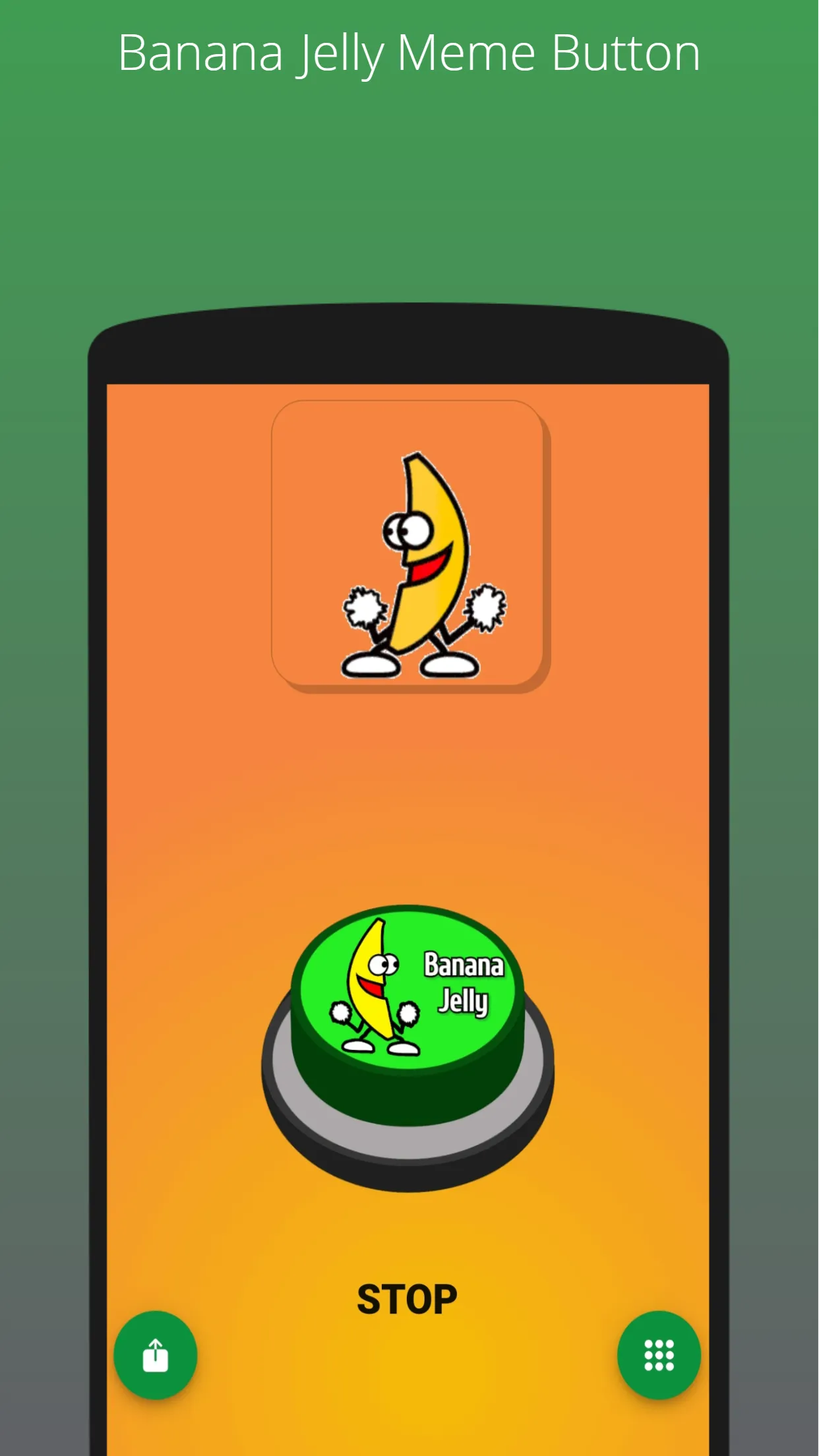 Banana Jelly | Sound Button | Indus Appstore | Screenshot