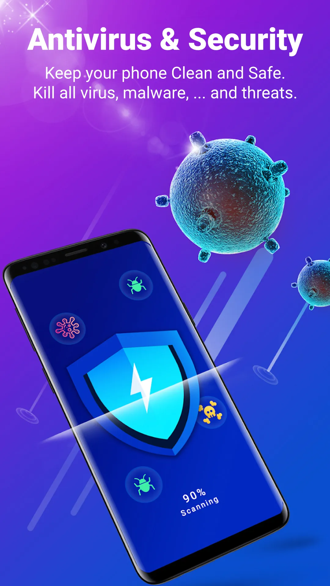 Antivirus & Virus Cleaner Lock | Indus Appstore | Screenshot