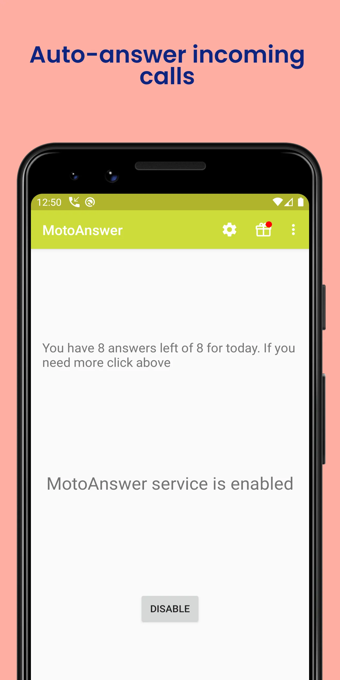 MotoAnswer | Indus Appstore | Screenshot