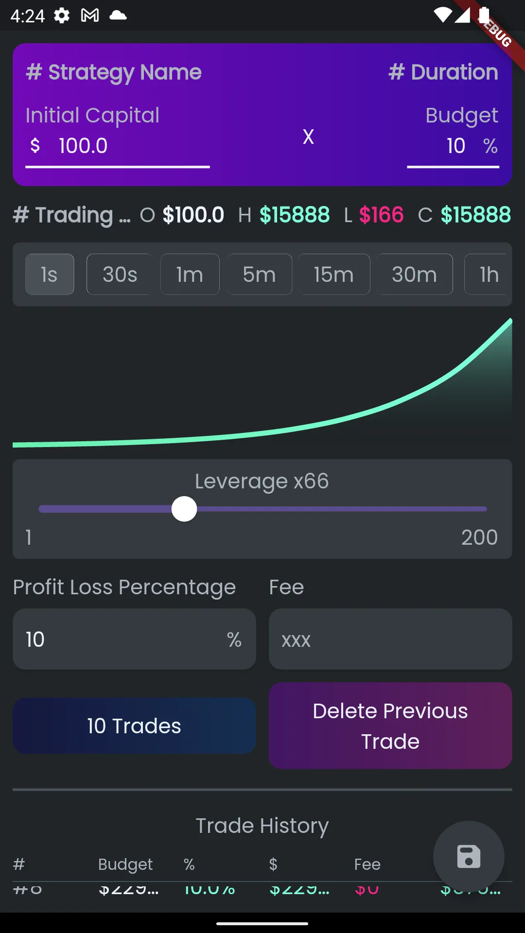 Trading Strategy Tester | Indus Appstore | Screenshot