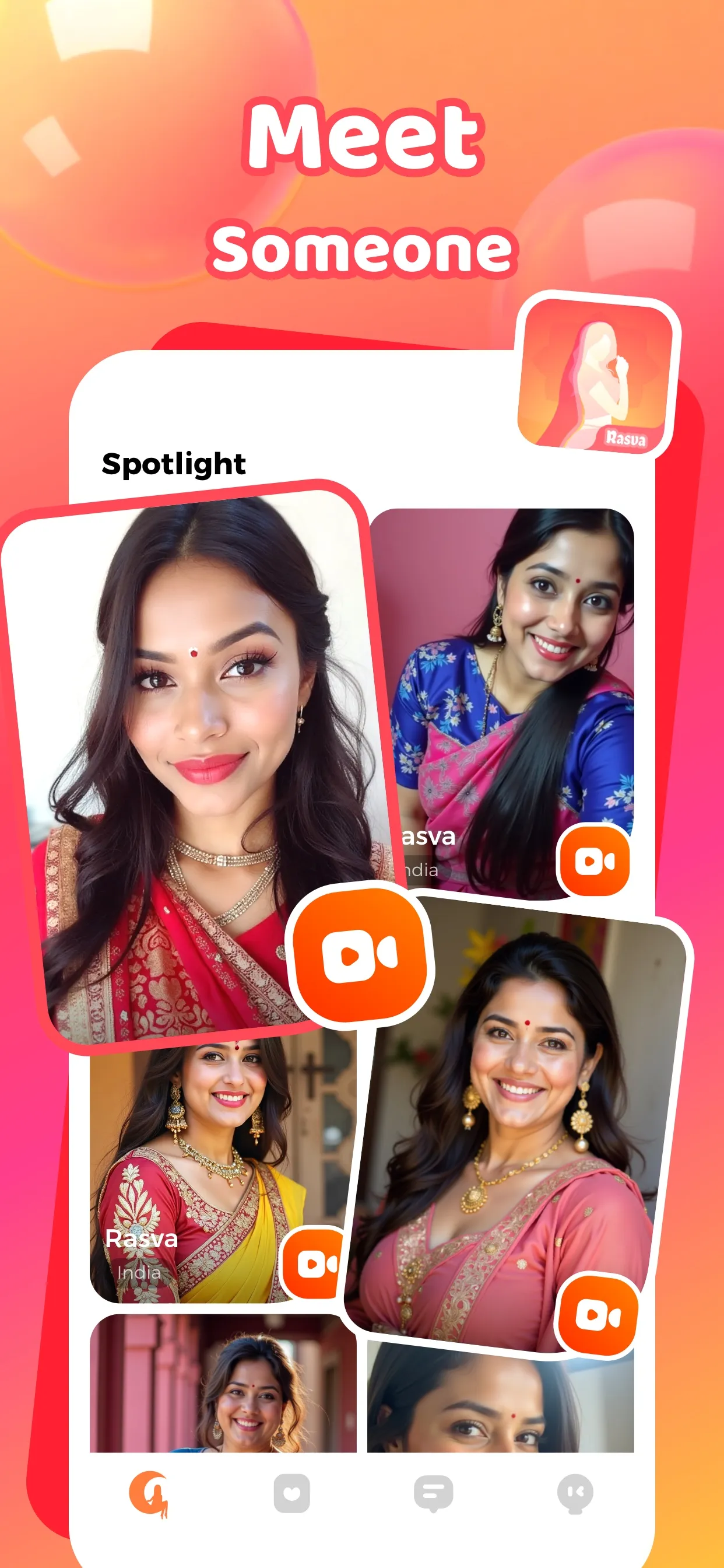 Rasva - Live Video Chat | Indus Appstore | Screenshot