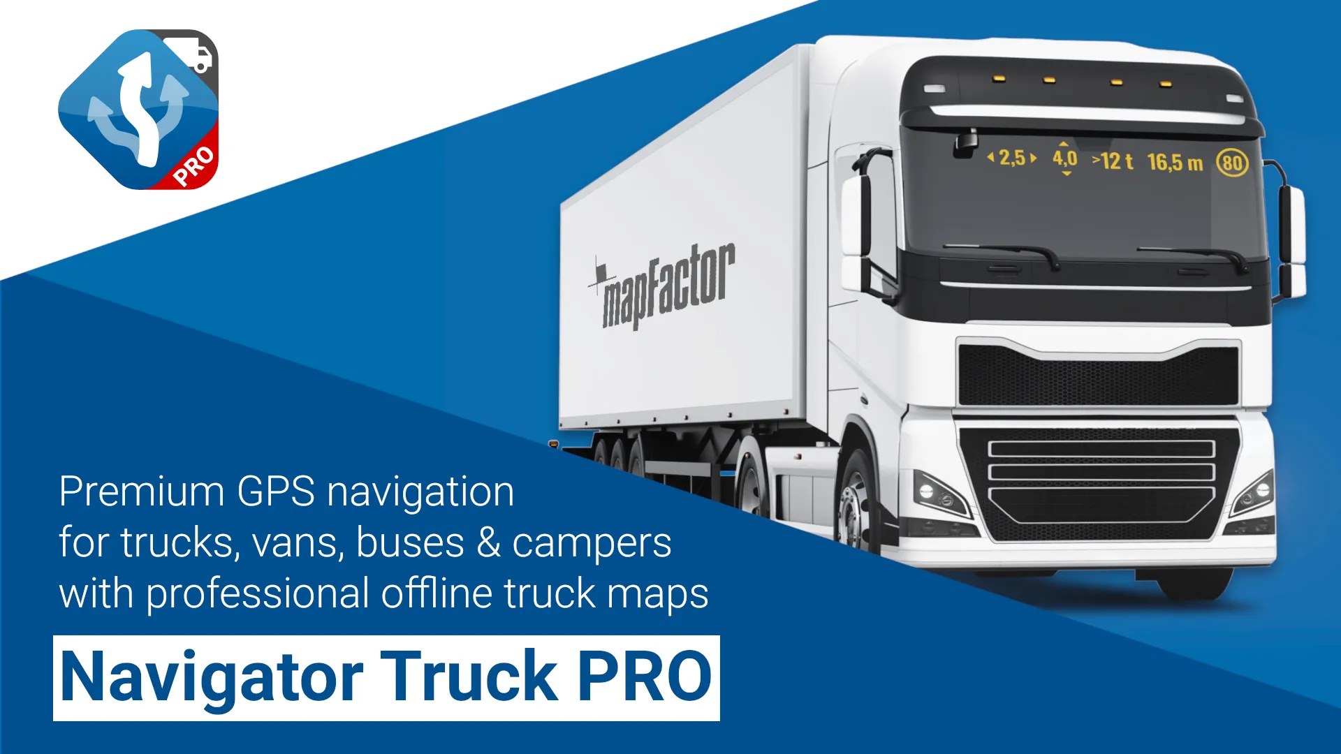 MapFactor Navigator Truck Pro | Indus Appstore | Screenshot