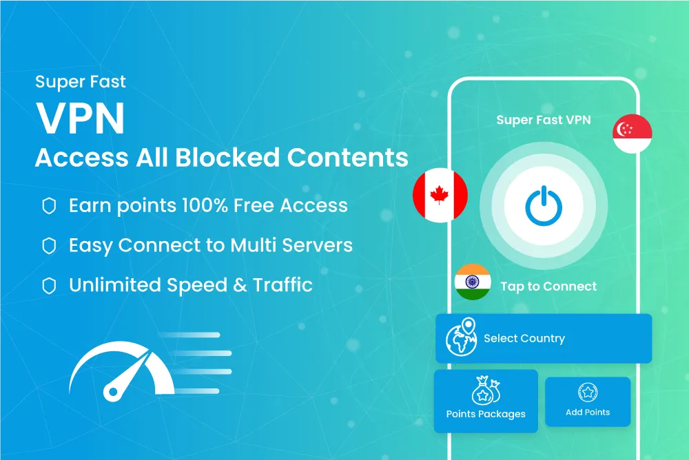 Super VPN - Fast Vpn Proxy | Indus Appstore | Screenshot