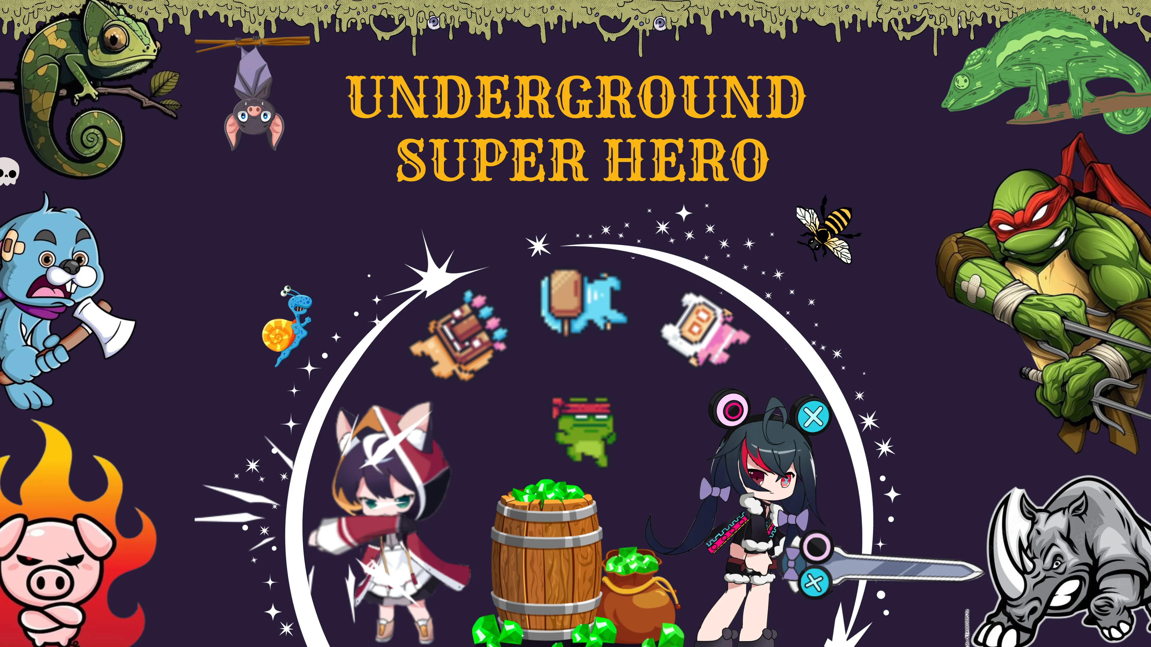 Underground Super Hero | Indus Appstore | Screenshot