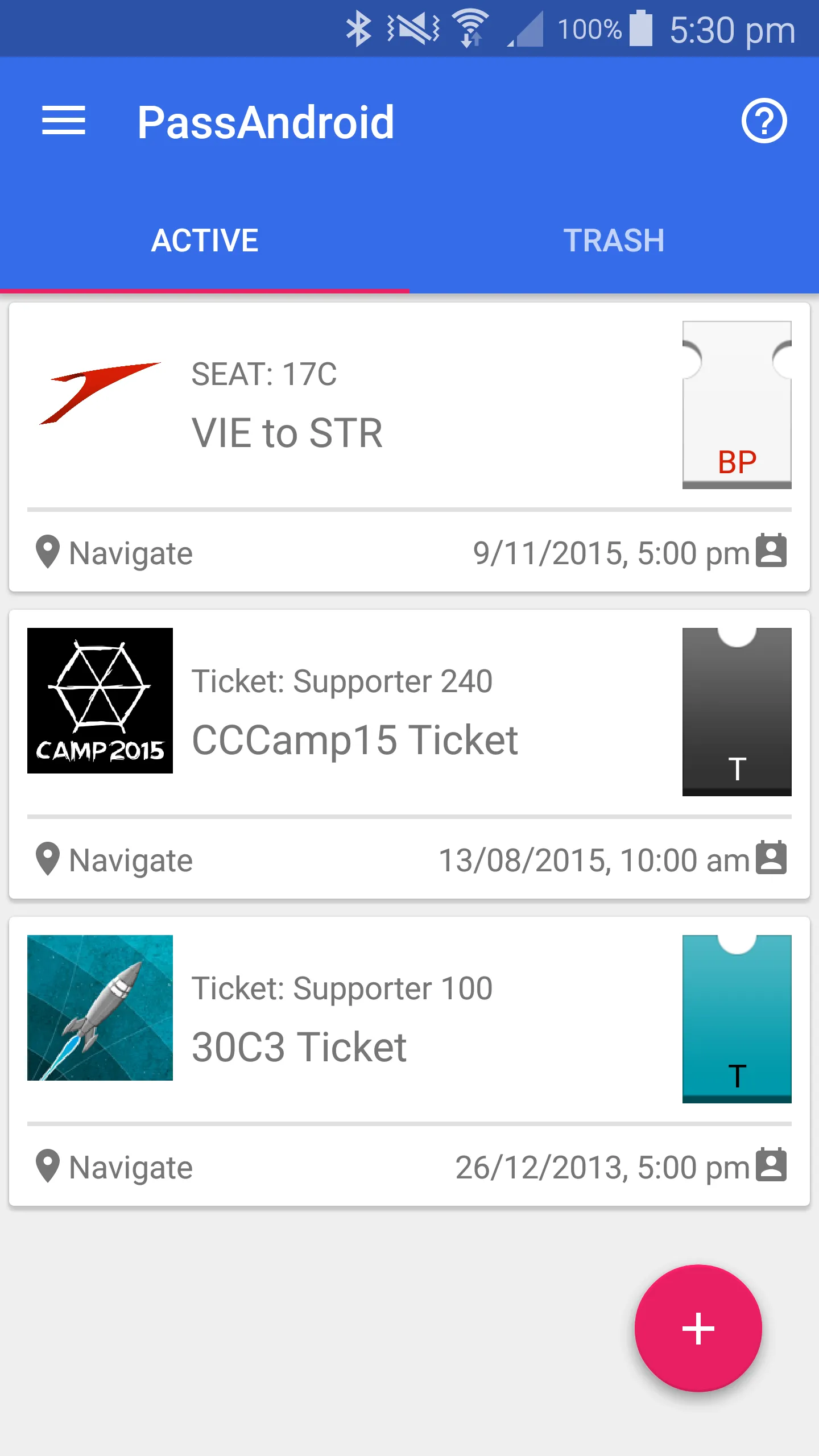 PassAndroid Passbook viewer | Indus Appstore | Screenshot