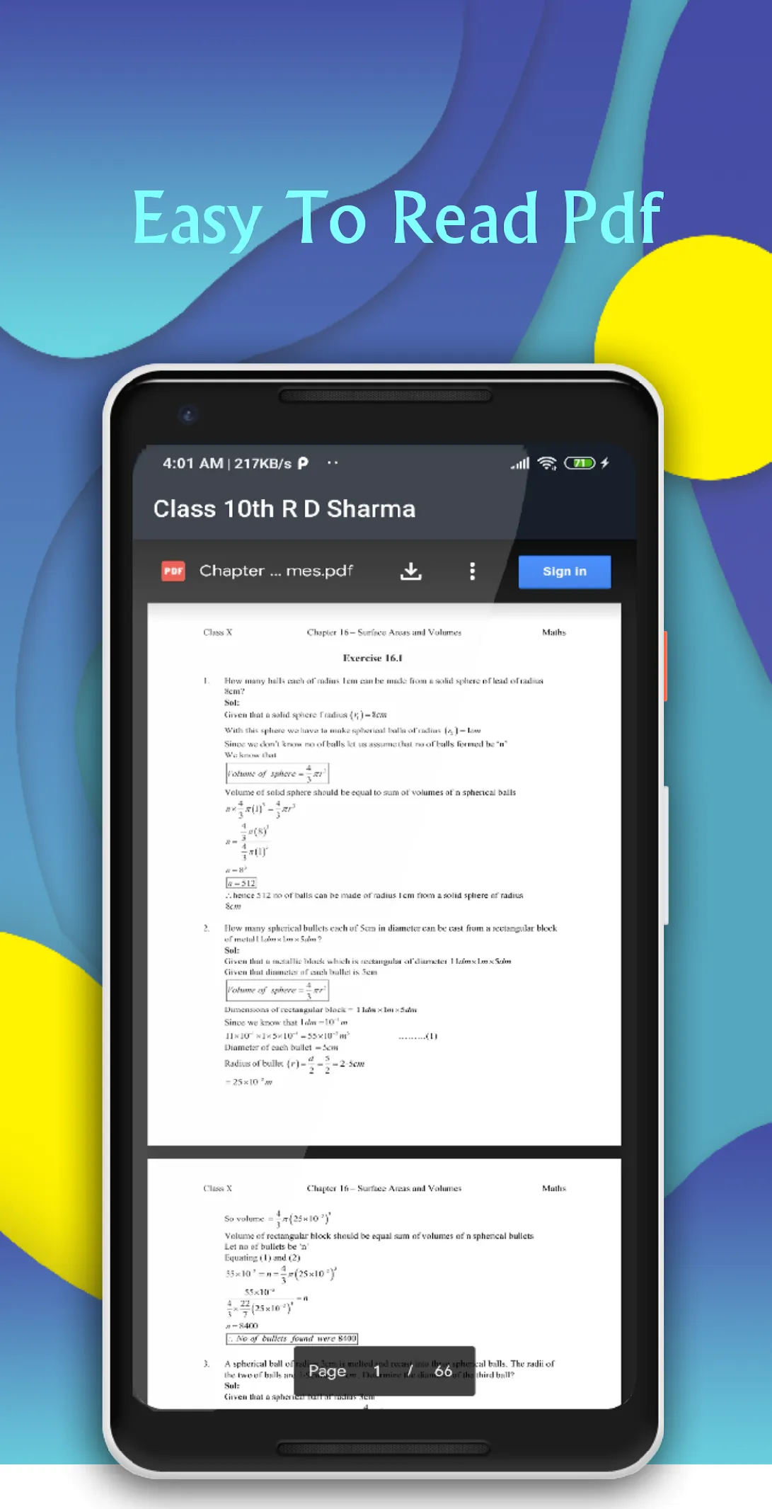 All RD Sharma Solutions 6-12 | Indus Appstore | Screenshot