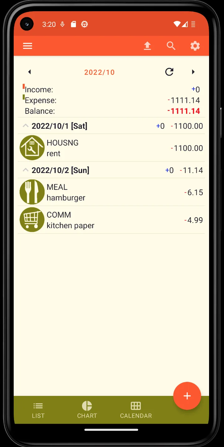 Kakeibo - the bookkeeping app | Indus Appstore | Screenshot