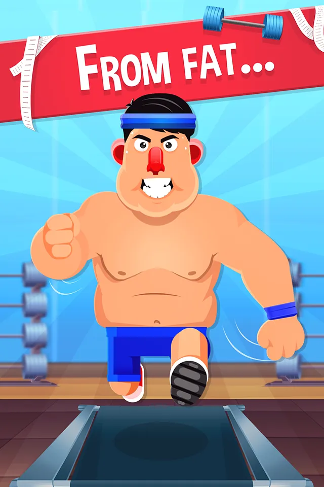 Fat No More: Sports Gym Game! | Indus Appstore | Screenshot