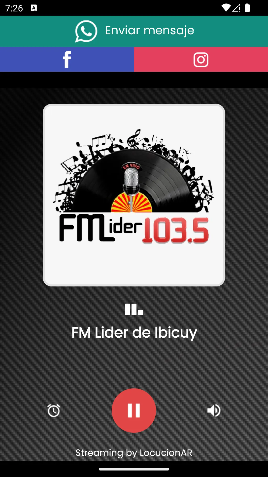 FM Lider de Ibicuy | Indus Appstore | Screenshot