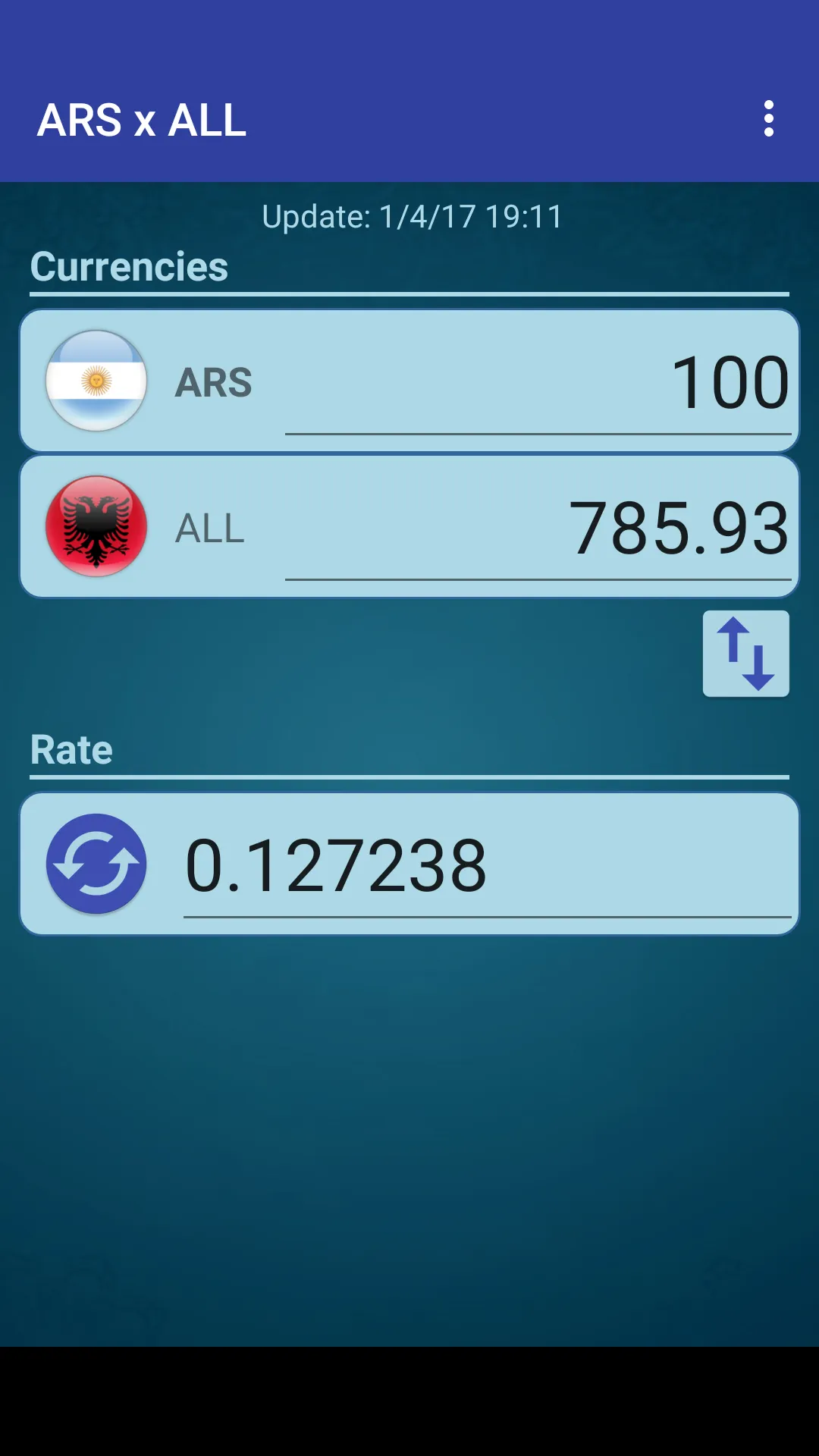 Argentine Peso x Albanian Lek | Indus Appstore | Screenshot