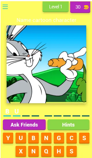 Cartoon Characters Quiz | Indus Appstore | Screenshot