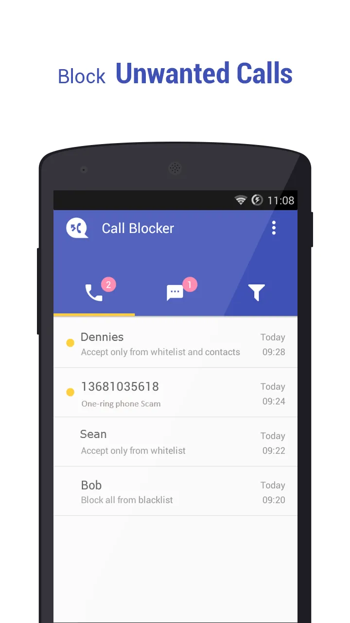 Call Blocker - Blacklist | Indus Appstore | Screenshot