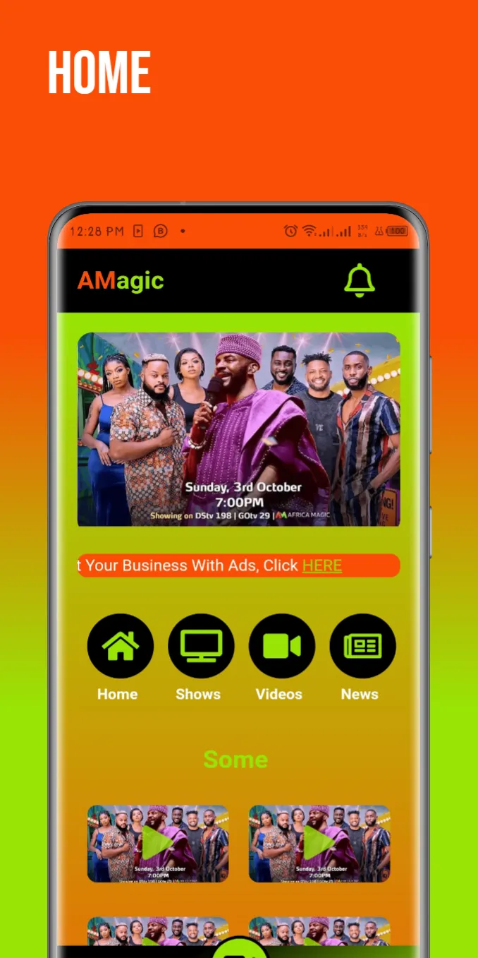 Africa Magic Mobile | Indus Appstore | Screenshot