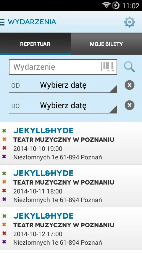 Teatr Muzyczny w Poznaniu | Indus Appstore | Screenshot