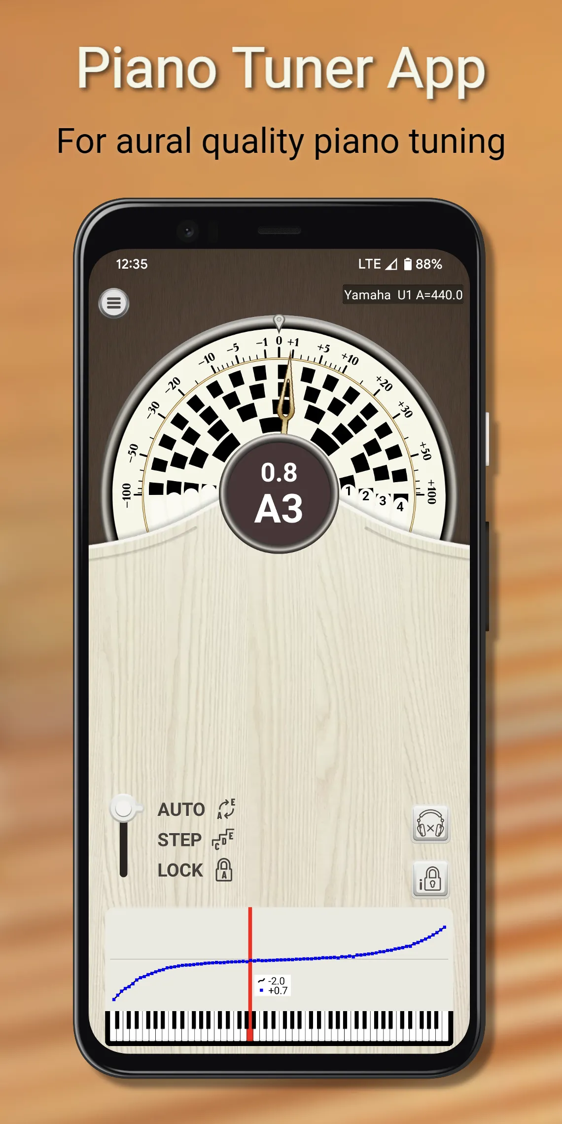 PianoMeter – Piano Tuner | Indus Appstore | Screenshot