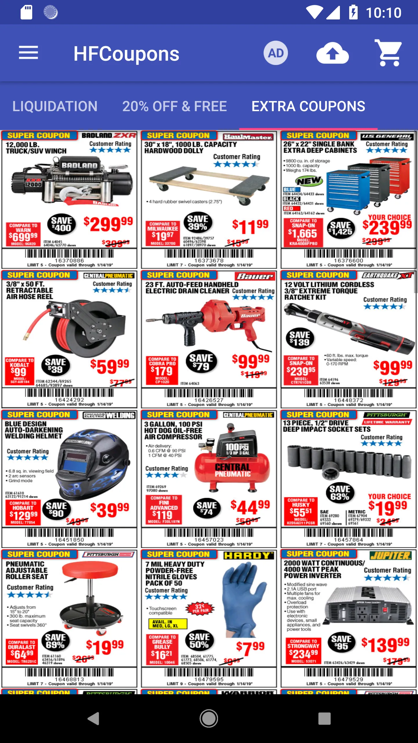 Coupons for Harbor Freight | Indus Appstore | Screenshot