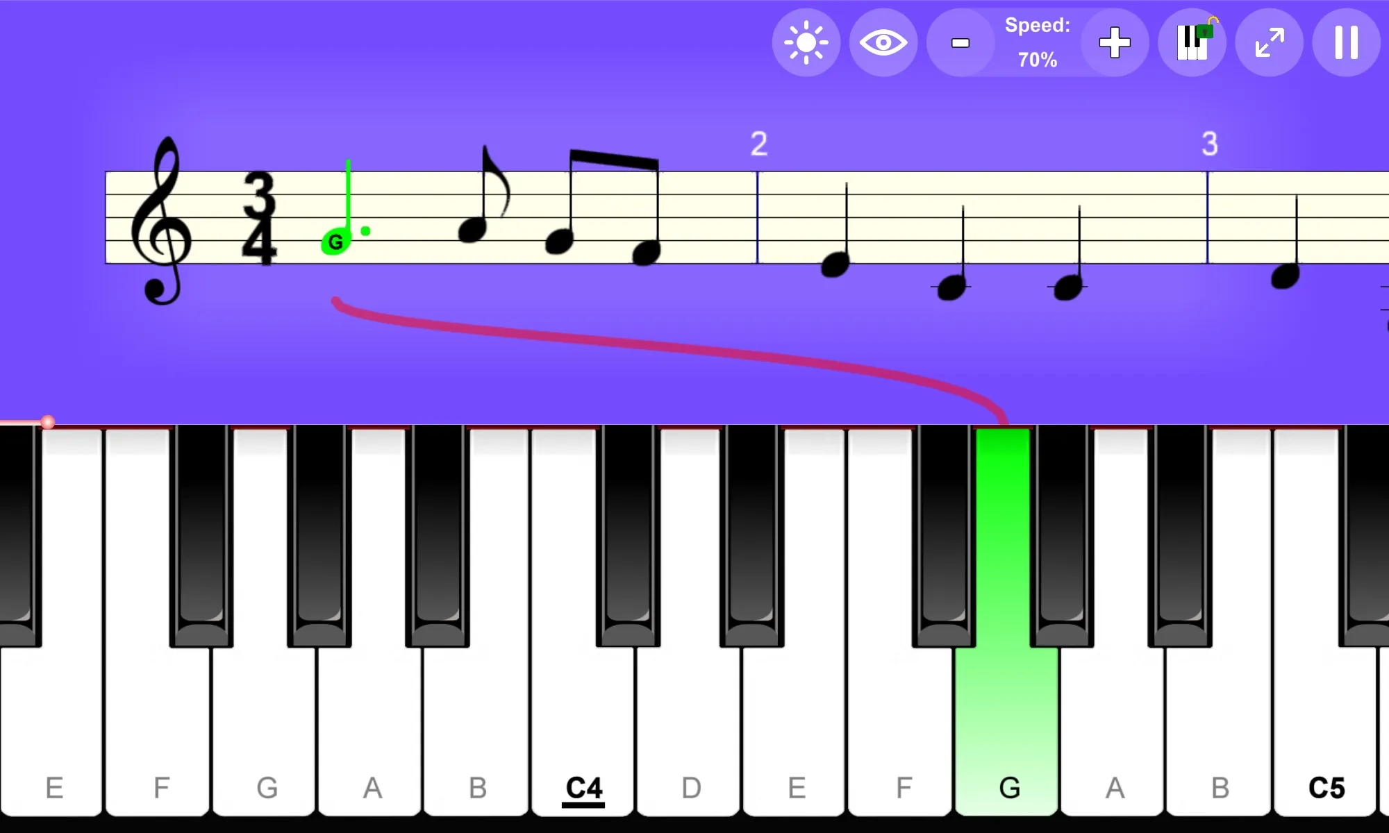 To Piano | Indus Appstore | Screenshot