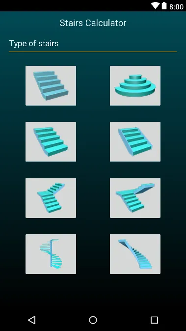 Classic stair calculator | Indus Appstore | Screenshot