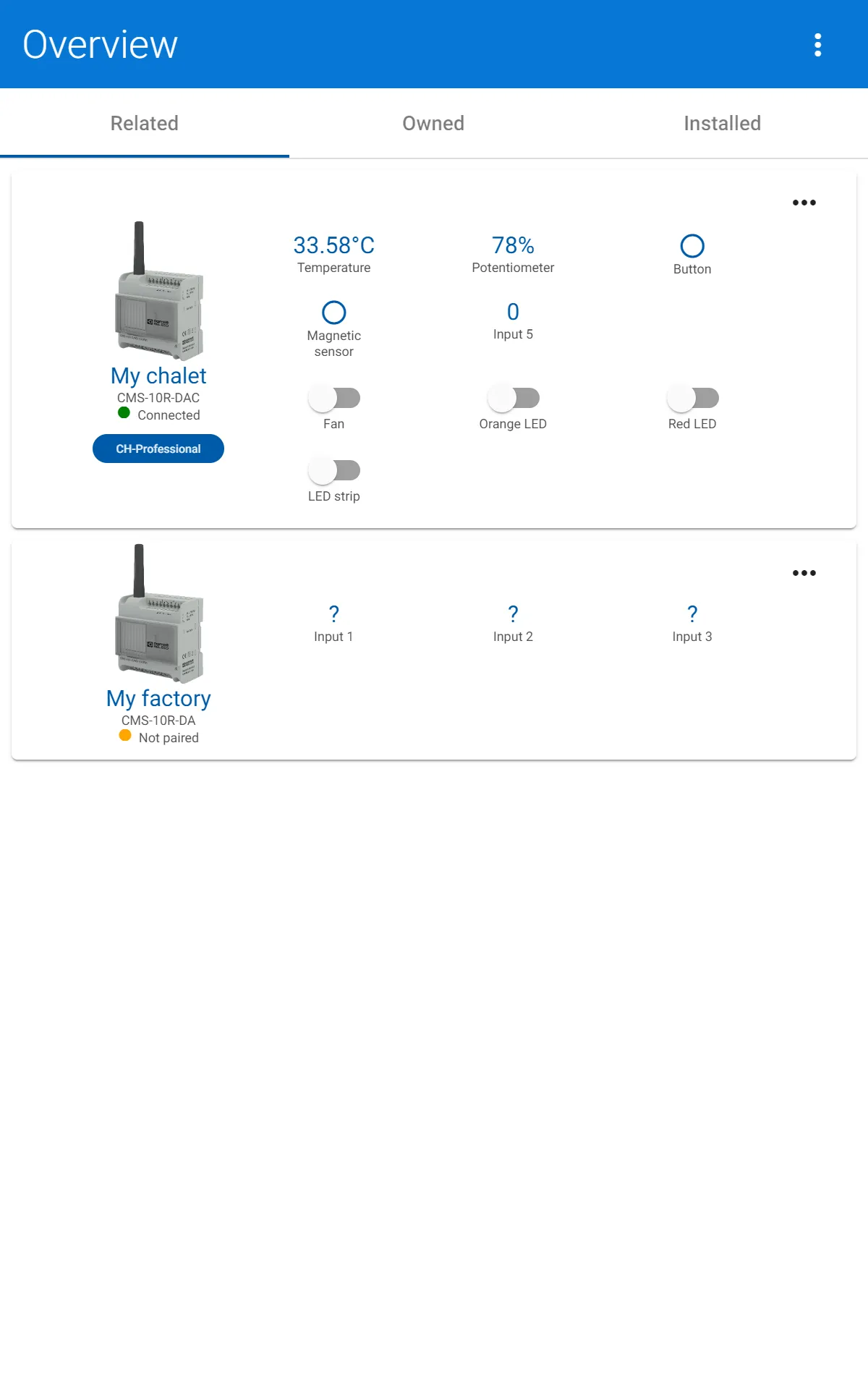 ComatReleco IoT Portal | Indus Appstore | Screenshot