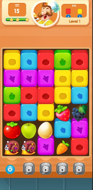 Fruit block | Indus Appstore | Screenshot