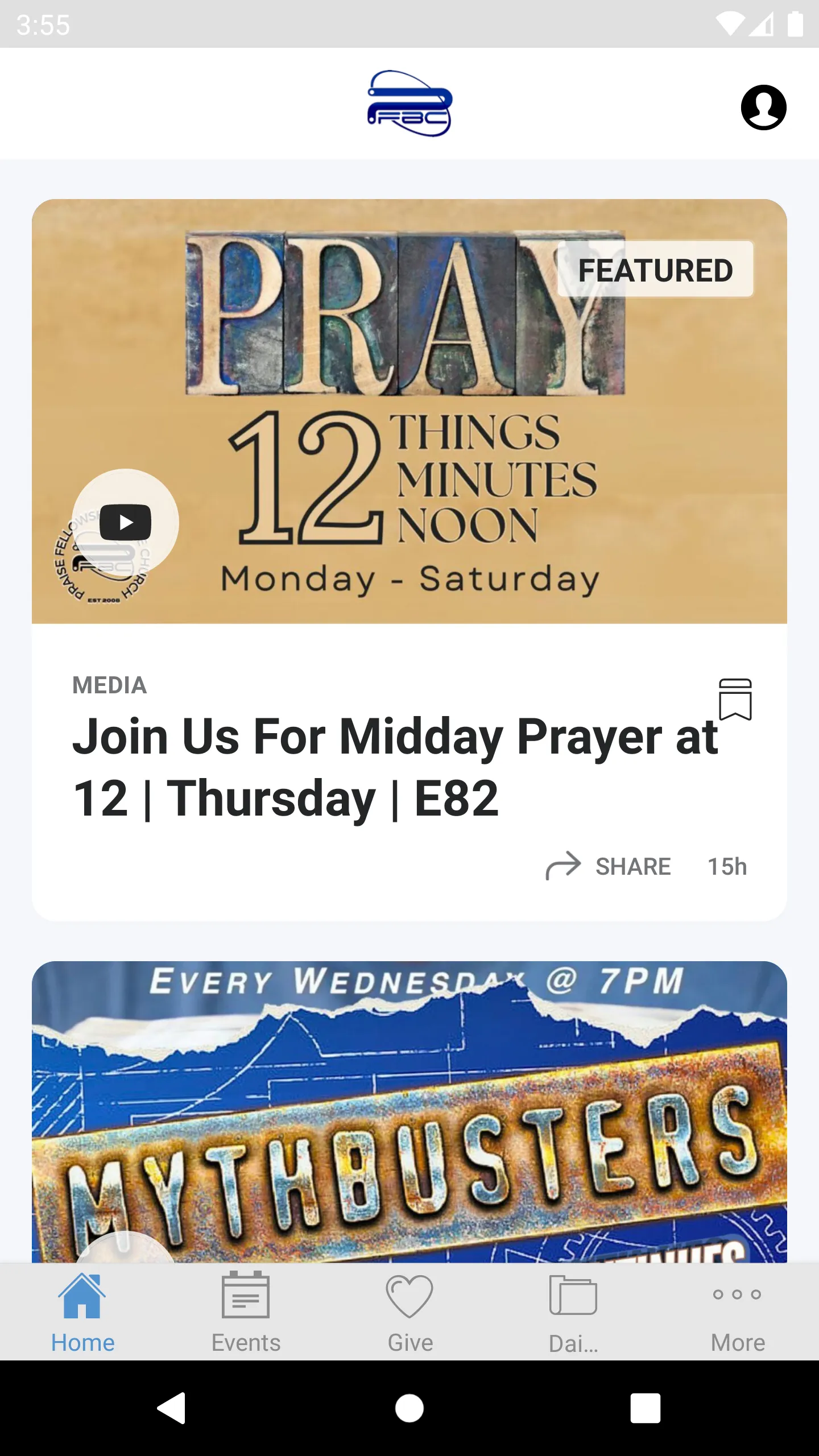 PFBC Church - Richmond, CA | Indus Appstore | Screenshot