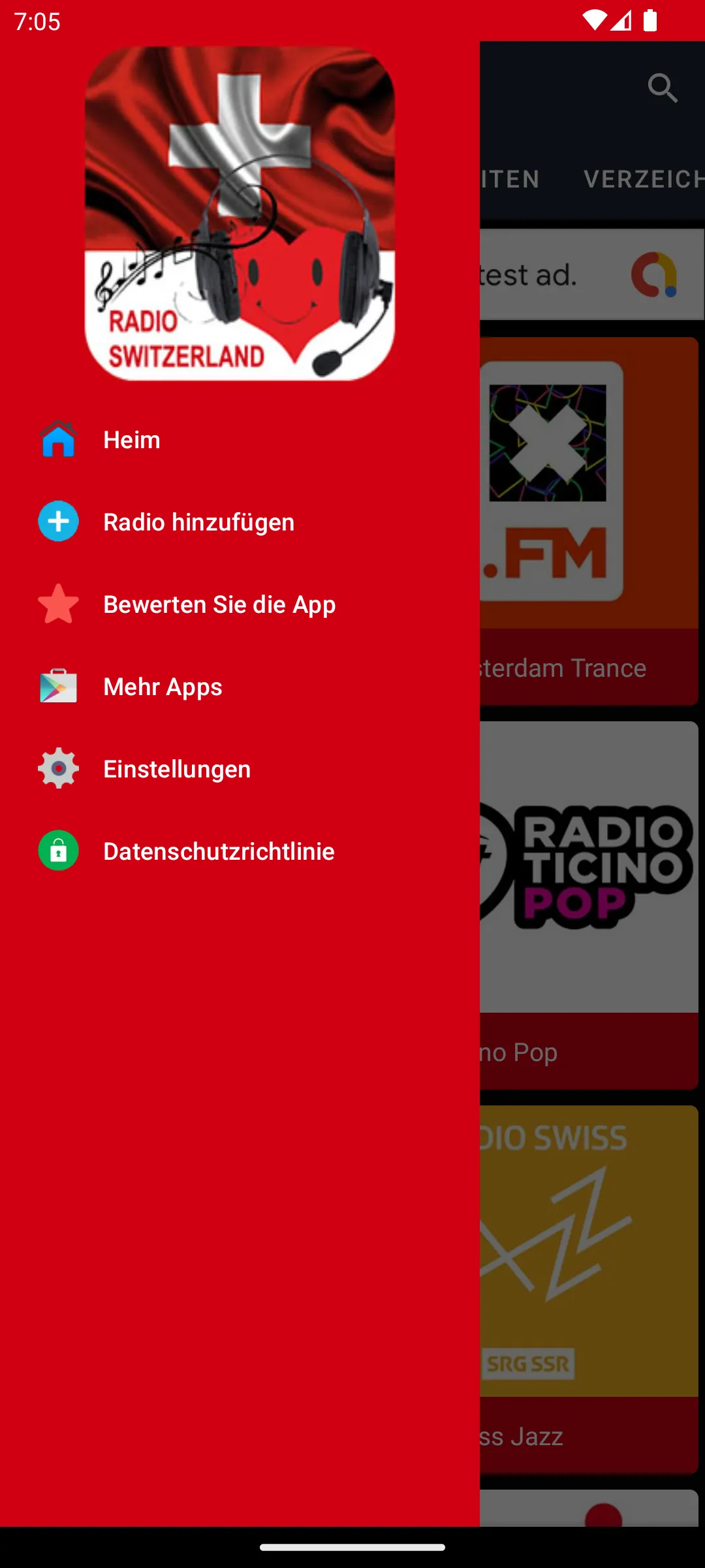 Radio Switzerland | Indus Appstore | Screenshot