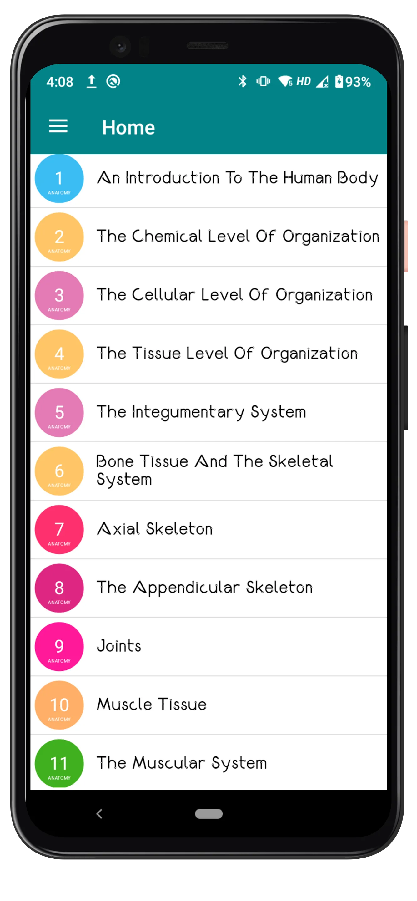 Anatomy and Physiology | Indus Appstore | Screenshot