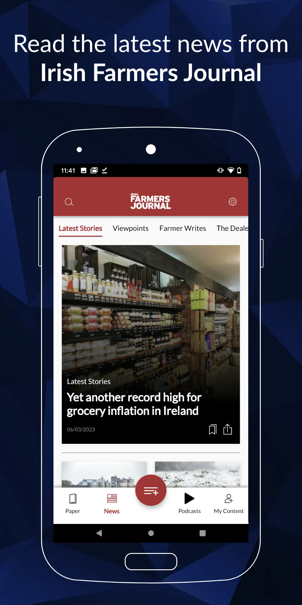 Irish Farmers Journal Live | Indus Appstore | Screenshot