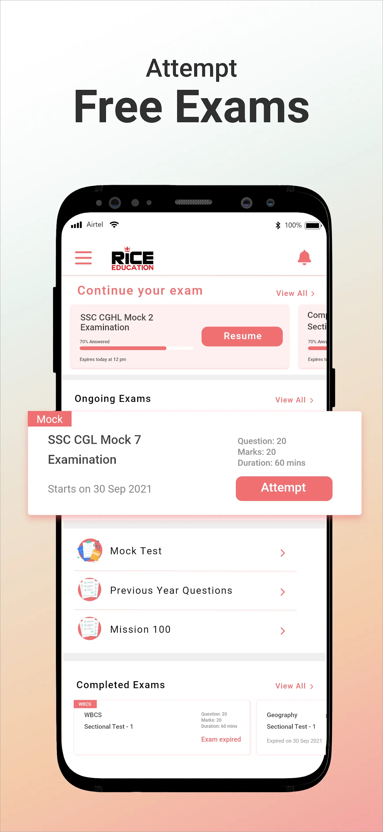 Rice Education | Indus Appstore | Screenshot