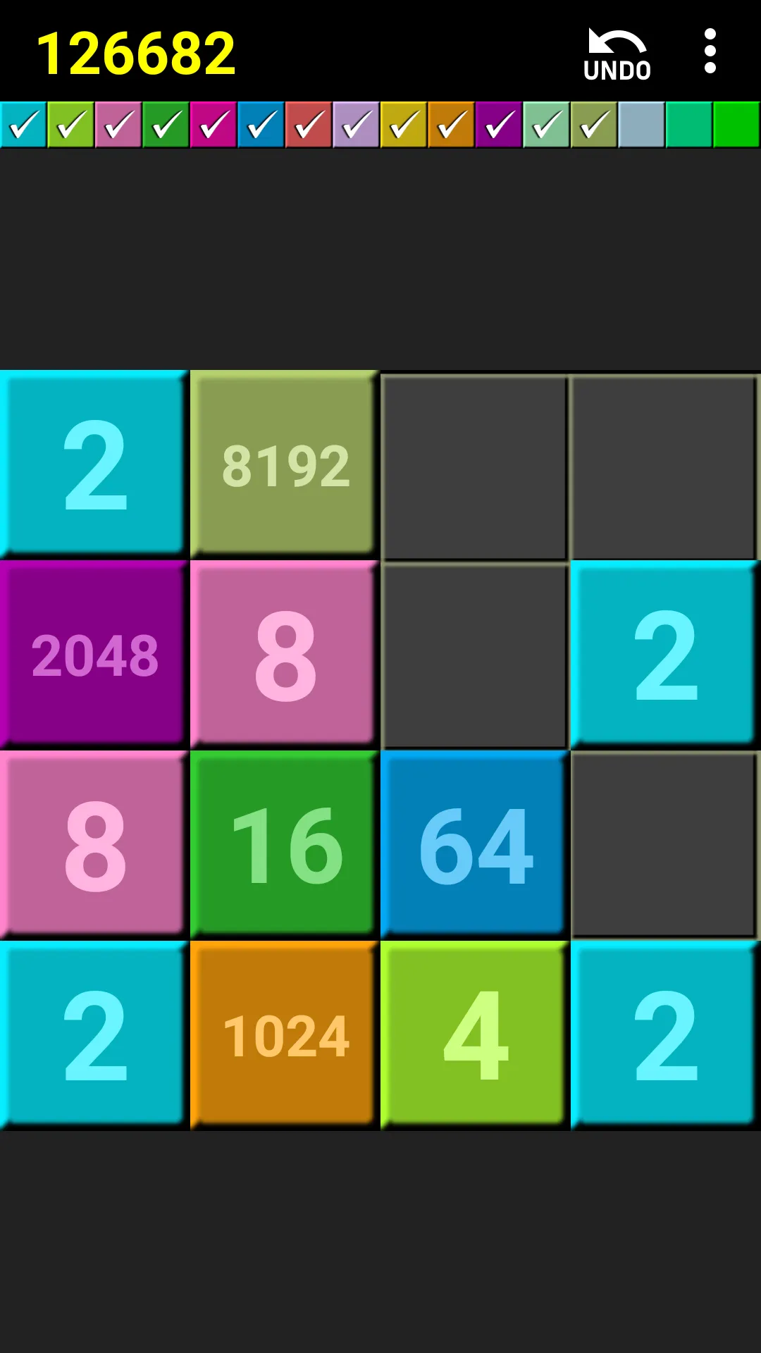 2048 Colors Puzzle | Indus Appstore | Screenshot