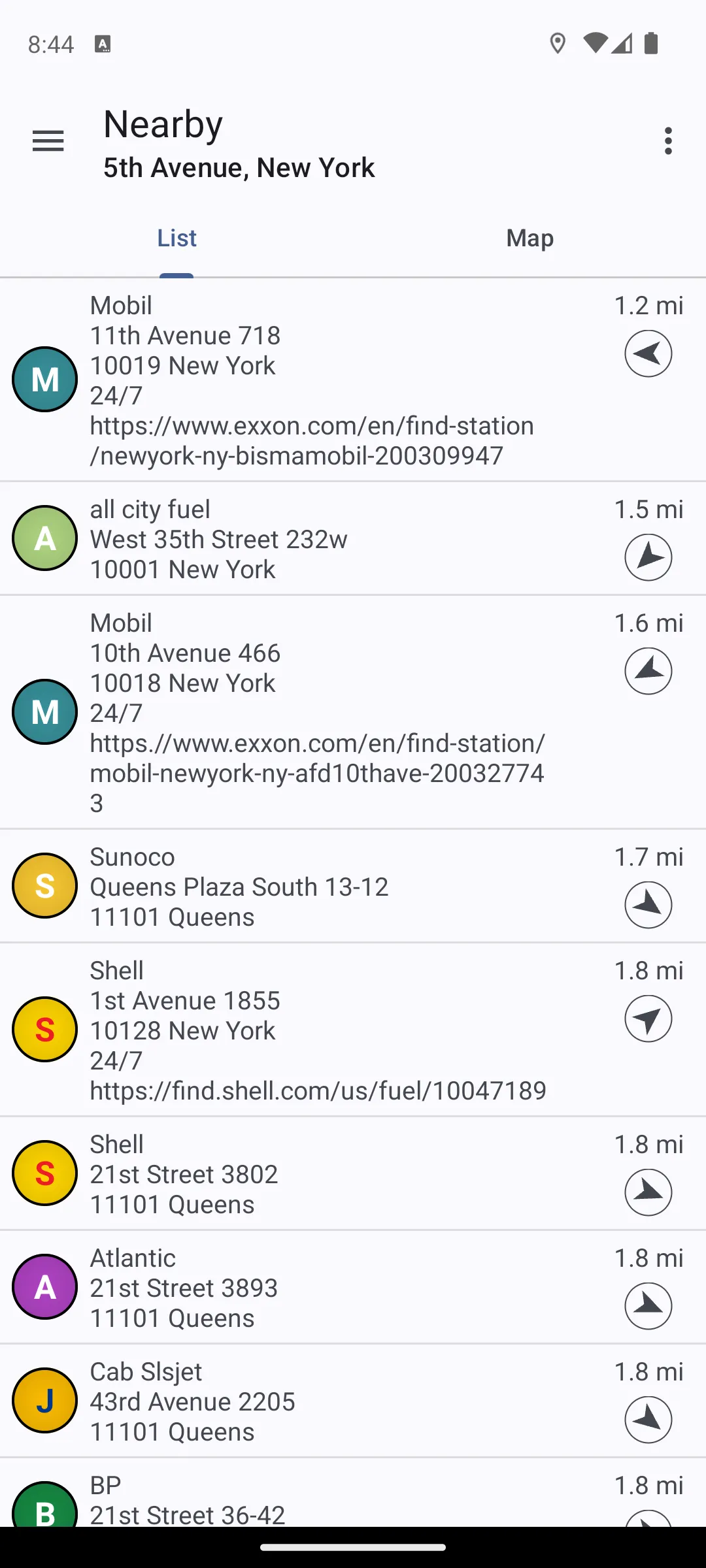 Gas Station & Fuel Finder | Indus Appstore | Screenshot