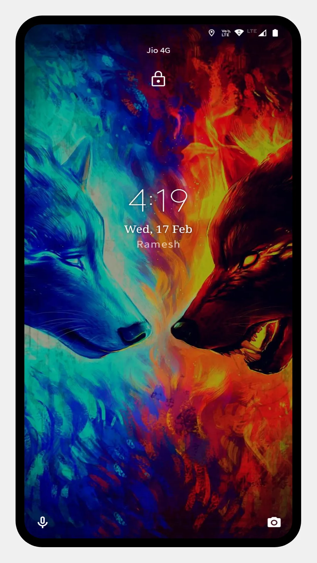 Wolf Wallpaper-OFFLINE | Indus Appstore | Screenshot