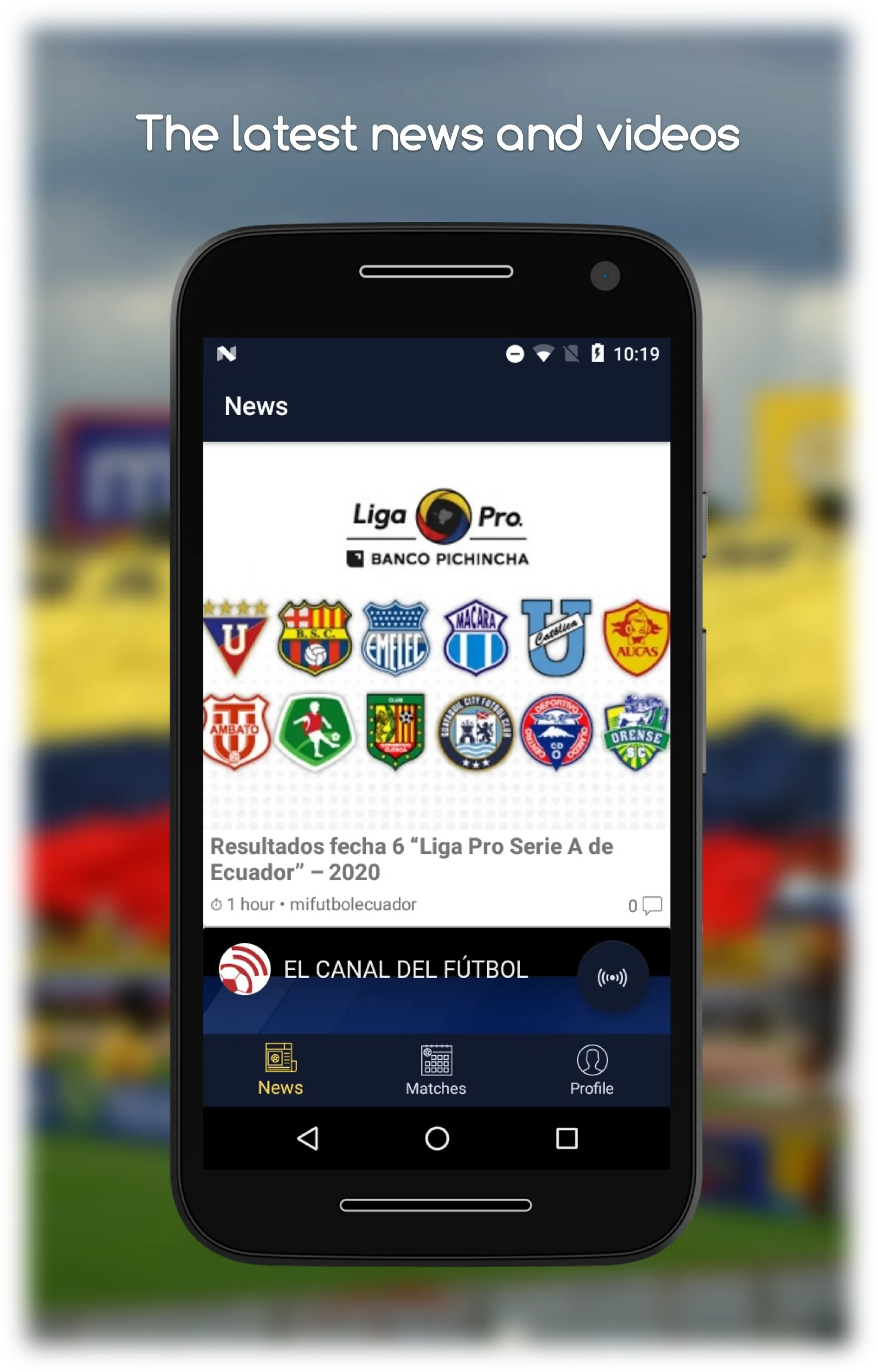 futbol Ecuador | Indus Appstore | Screenshot