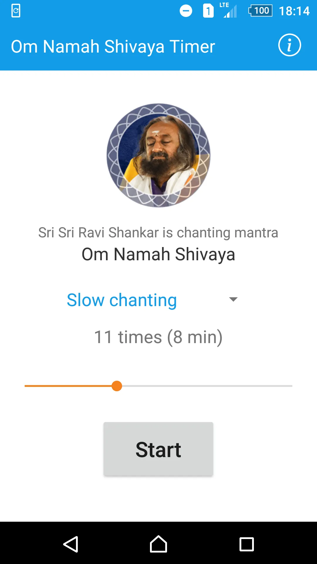 Om Namah Shivaya Timer | Indus Appstore | Screenshot