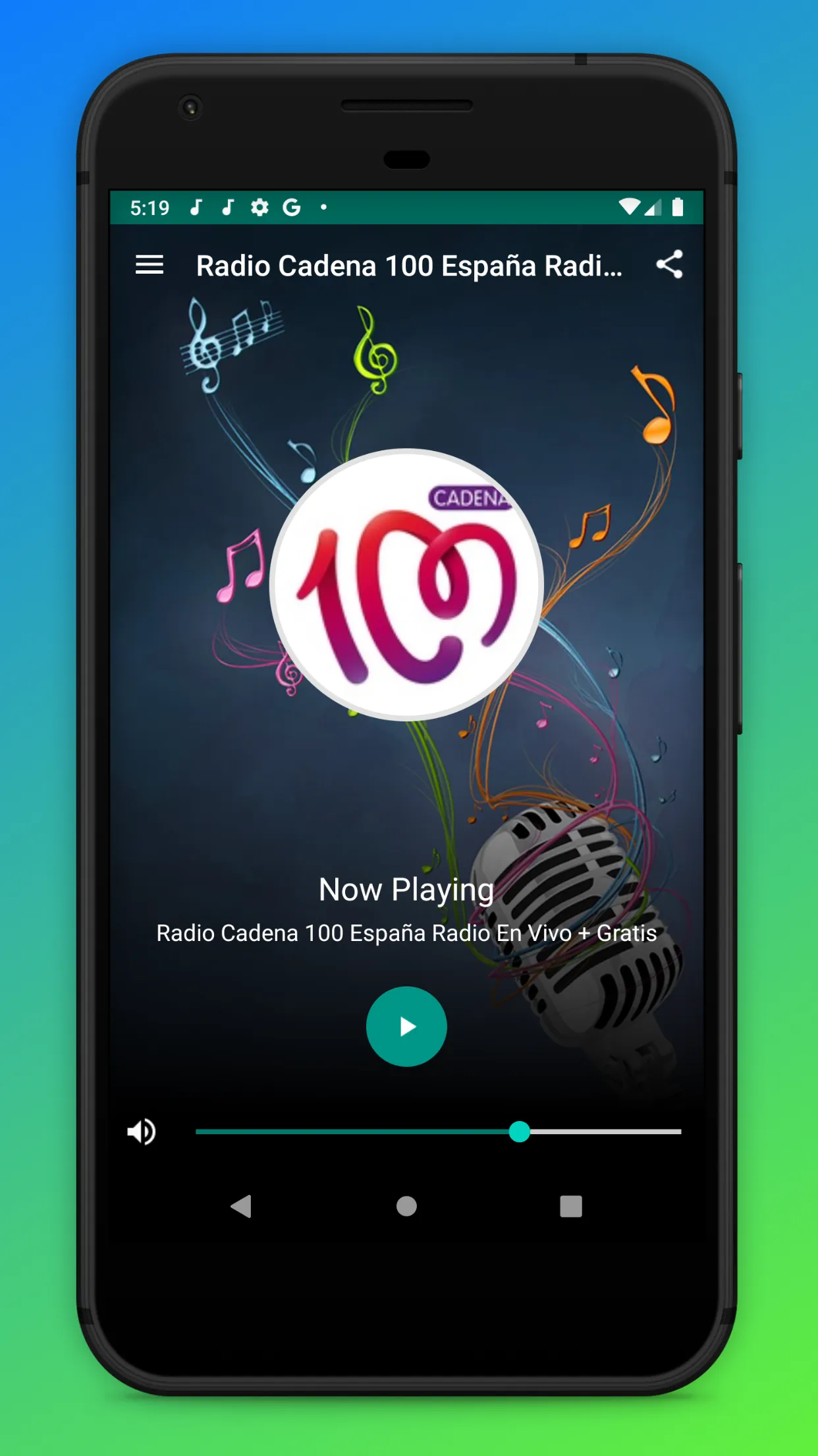 Radio Cadena 100 App España FM | Indus Appstore | Screenshot