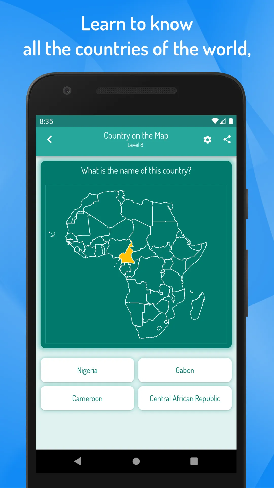 Quiz World Countries & Cities | Indus Appstore | Screenshot