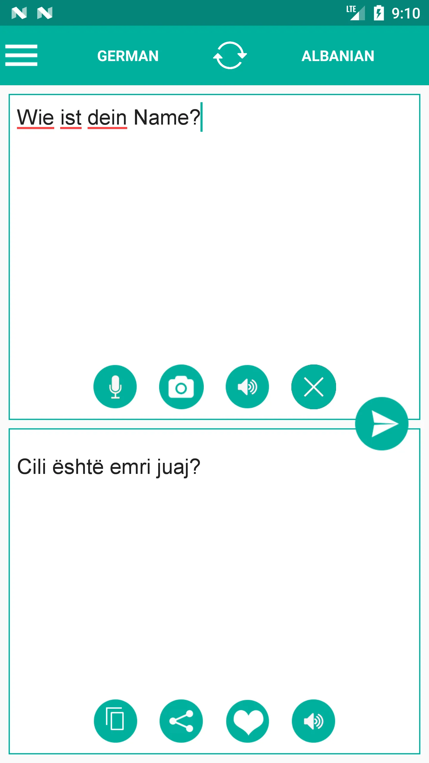 Albanian German Translator | Indus Appstore | Screenshot