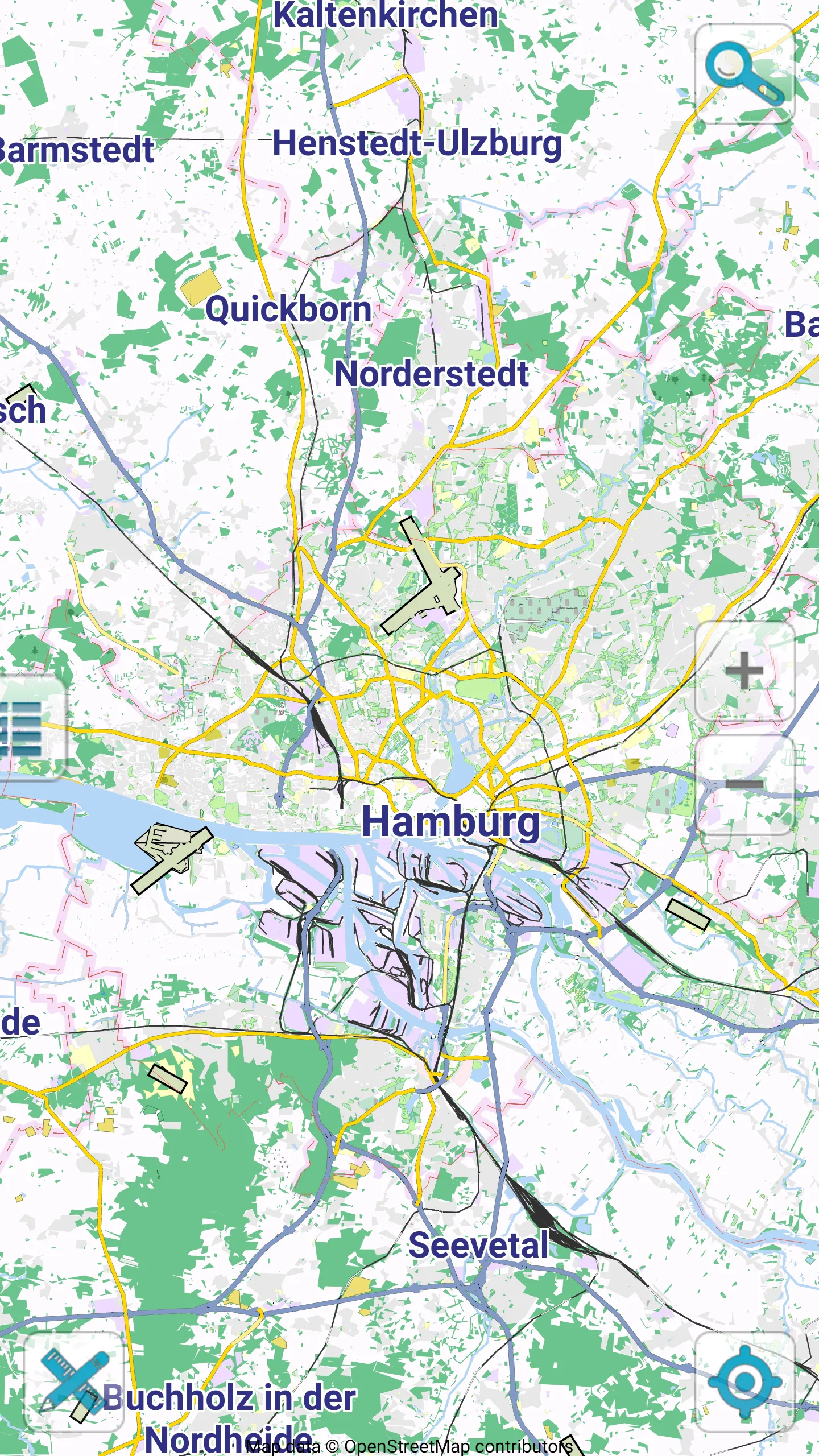 Map of Hamburg offline | Indus Appstore | Screenshot