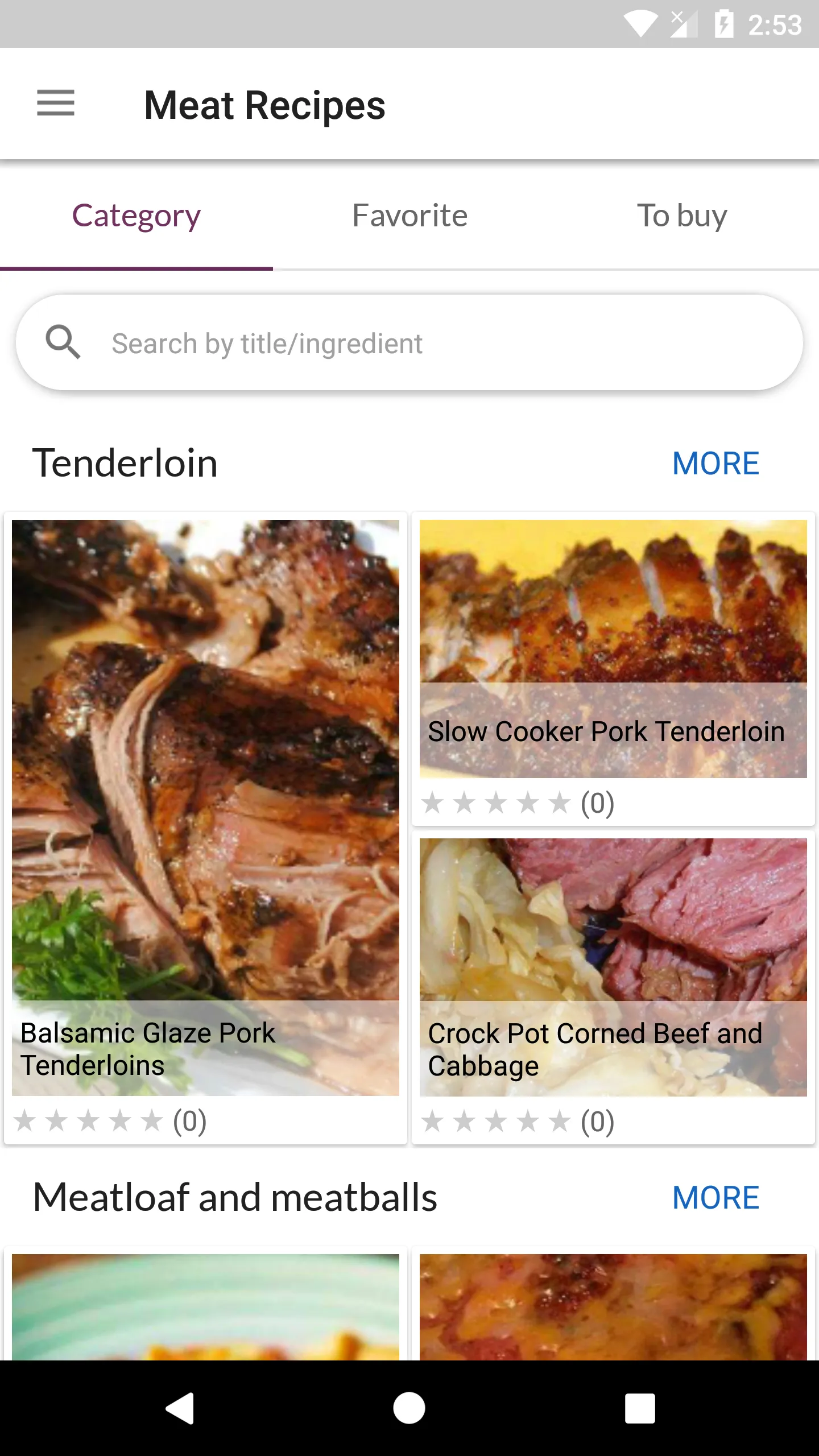 Meat Recipes | Indus Appstore | Screenshot