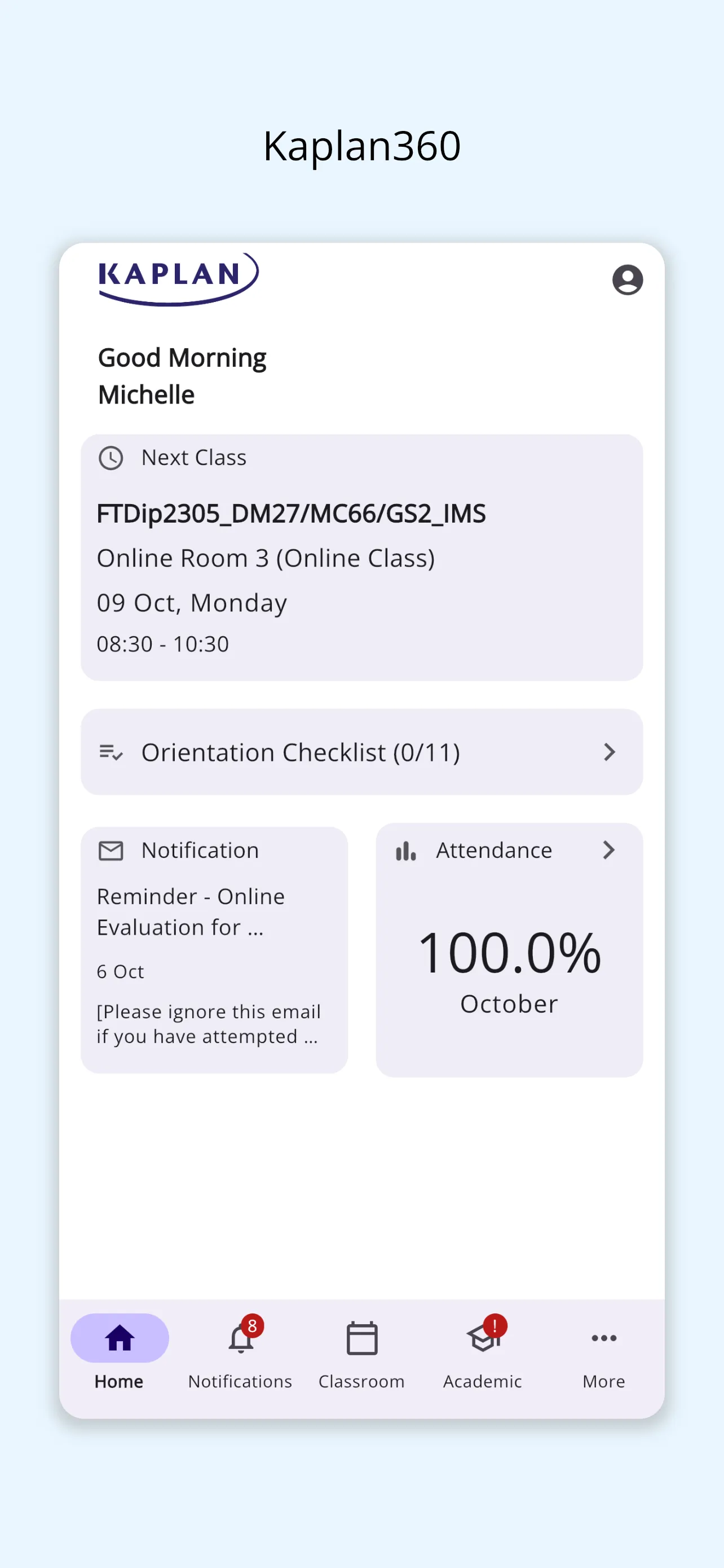 Kaplan360 | Indus Appstore | Screenshot