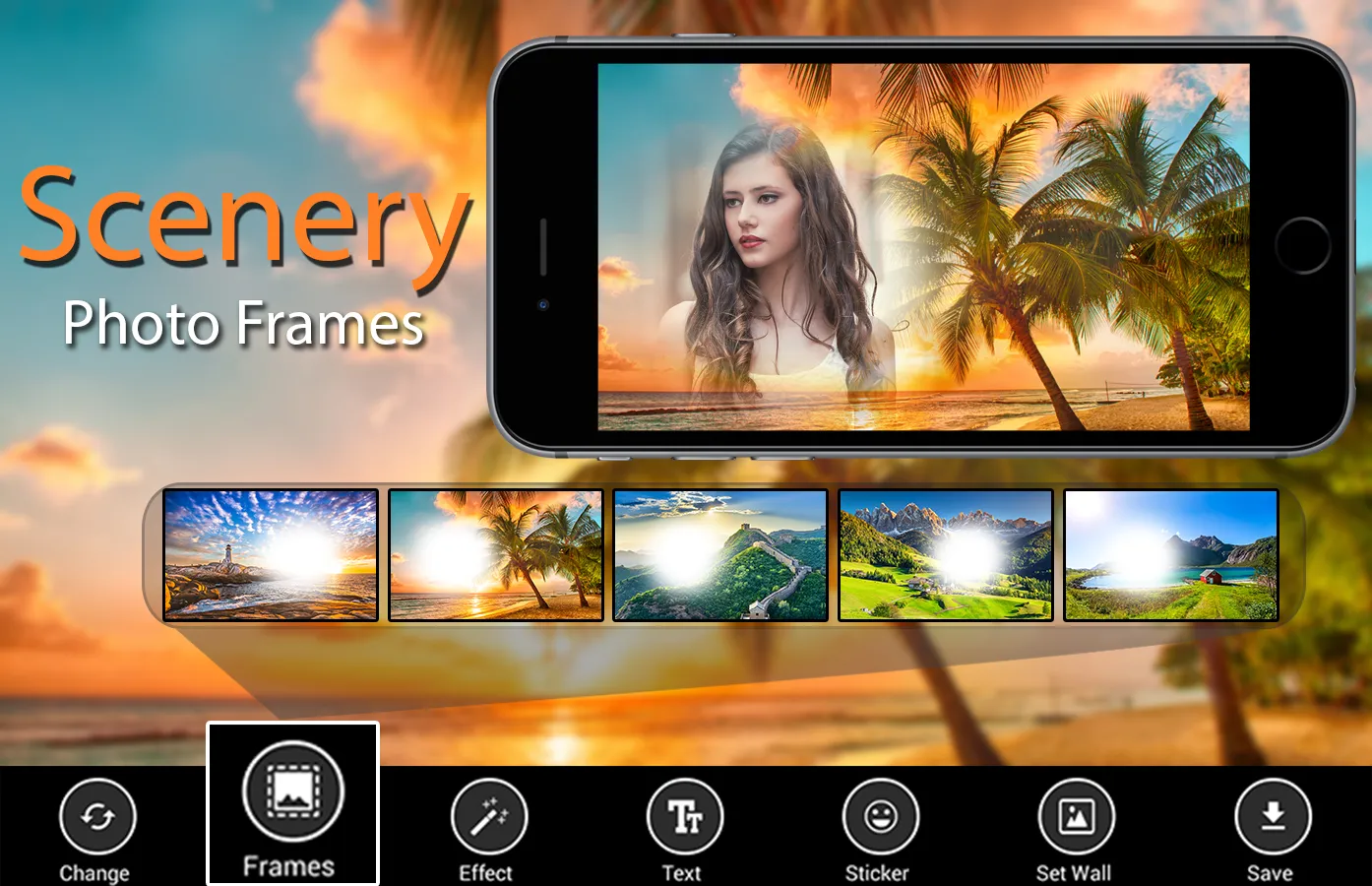 Scenery Photo Frames - scenery | Indus Appstore | Screenshot