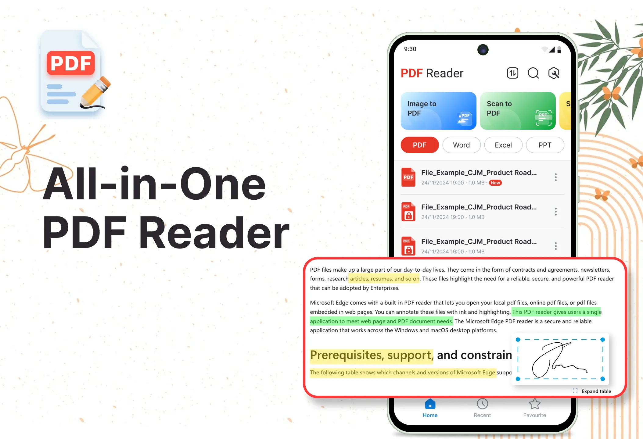 All PDF Reader & PDF Viewer | Indus Appstore | Screenshot