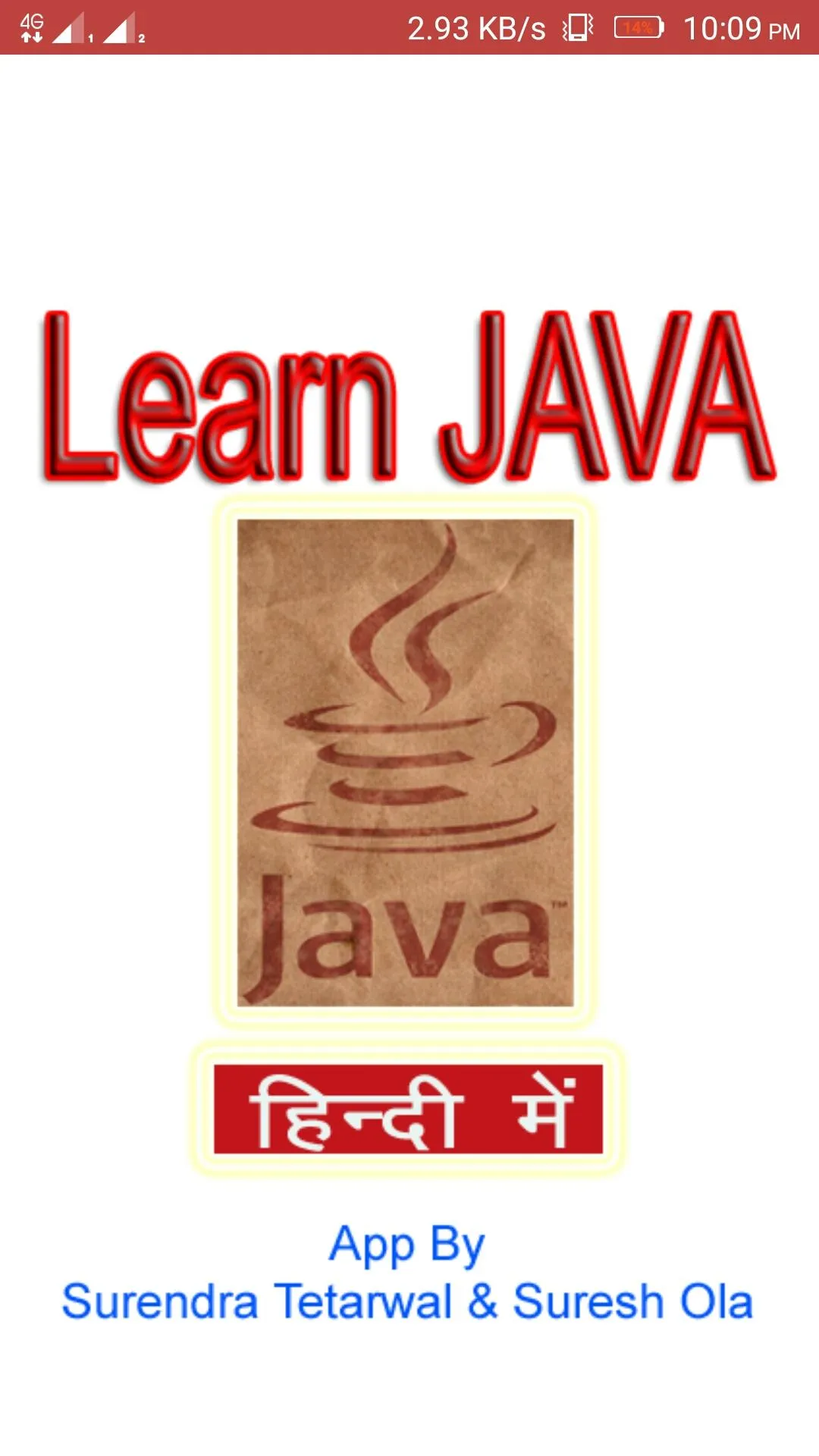 Learn JAVA in Hindi | Indus Appstore | Screenshot